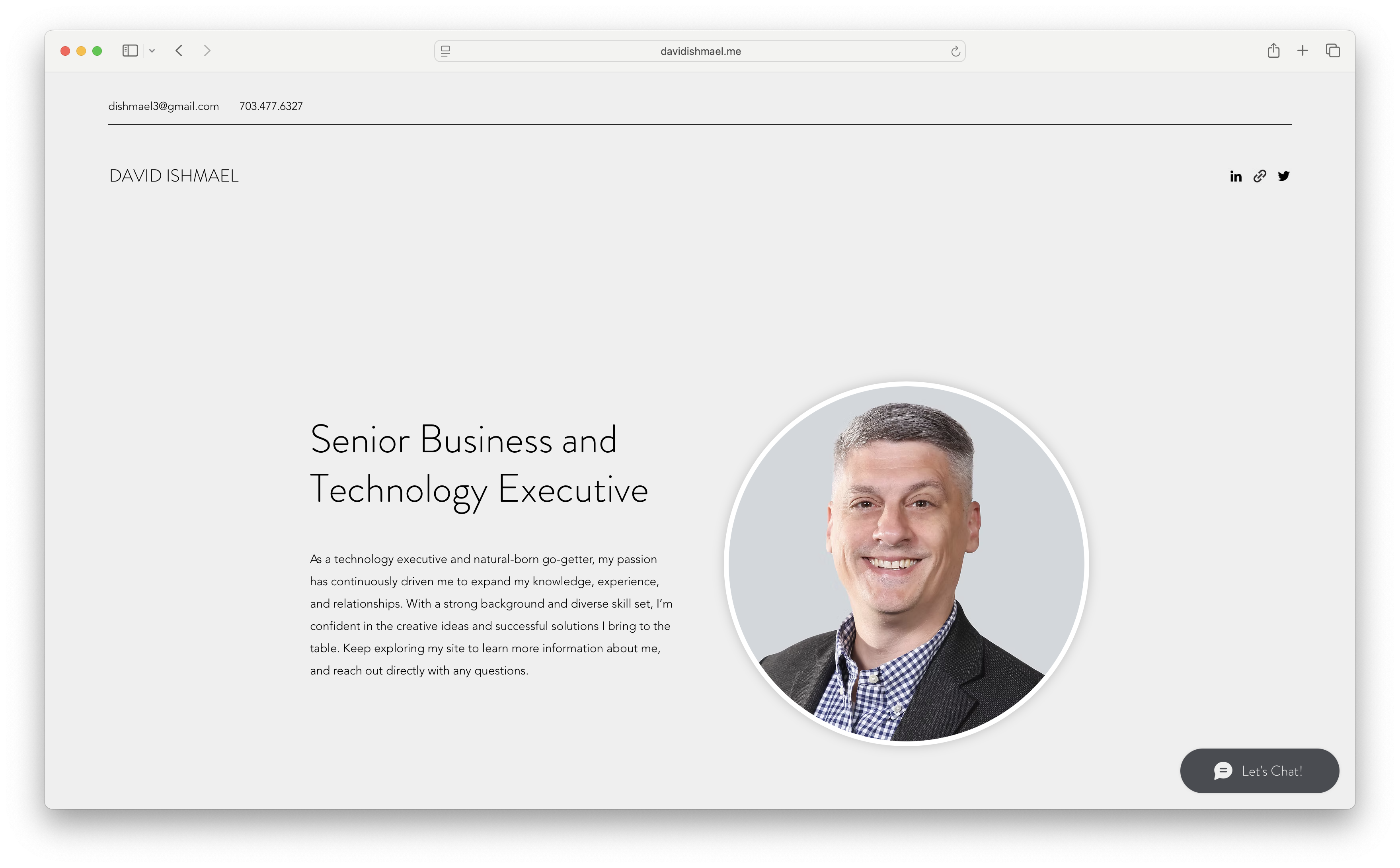 Old Portfolio Site