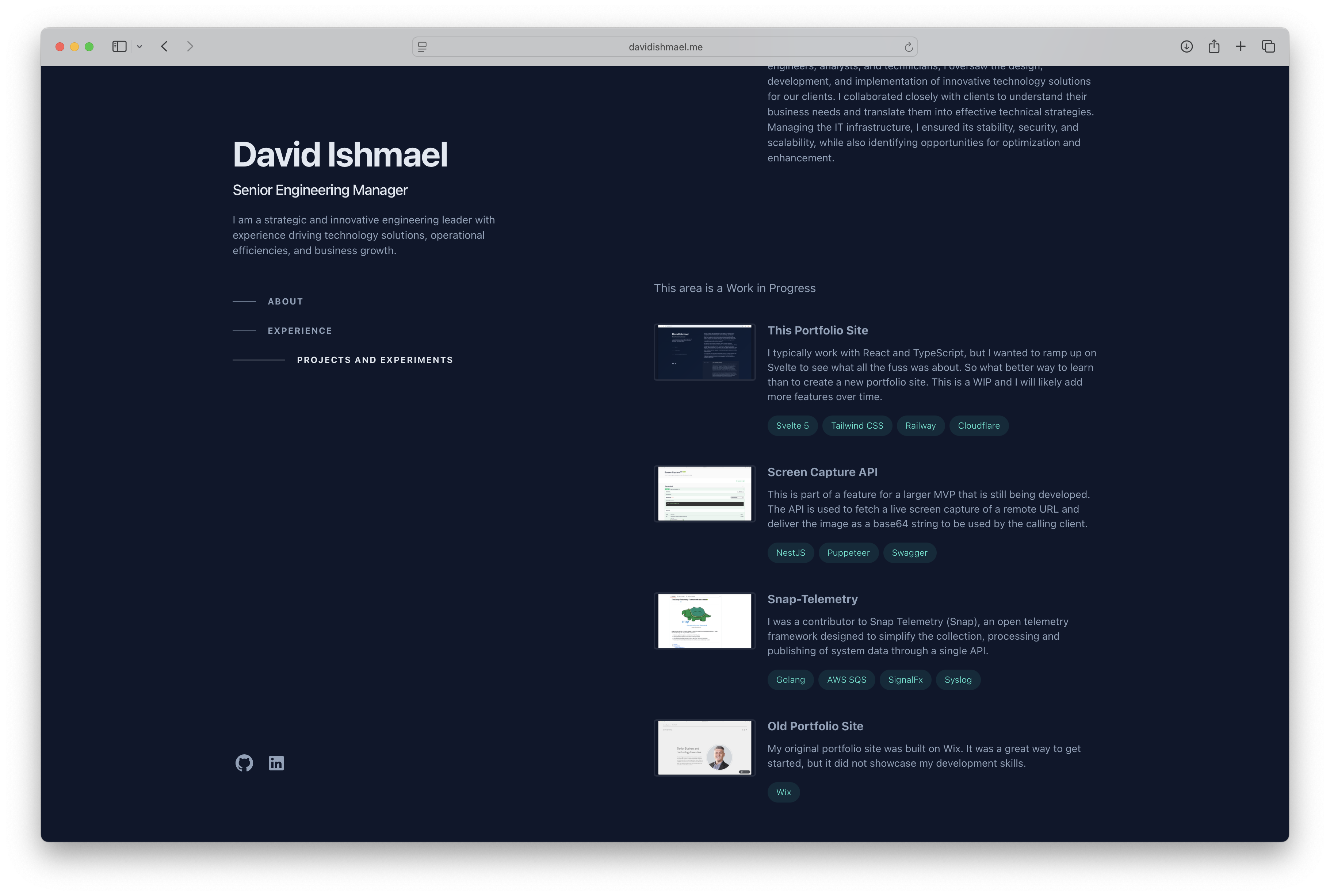 This Portfolio Site