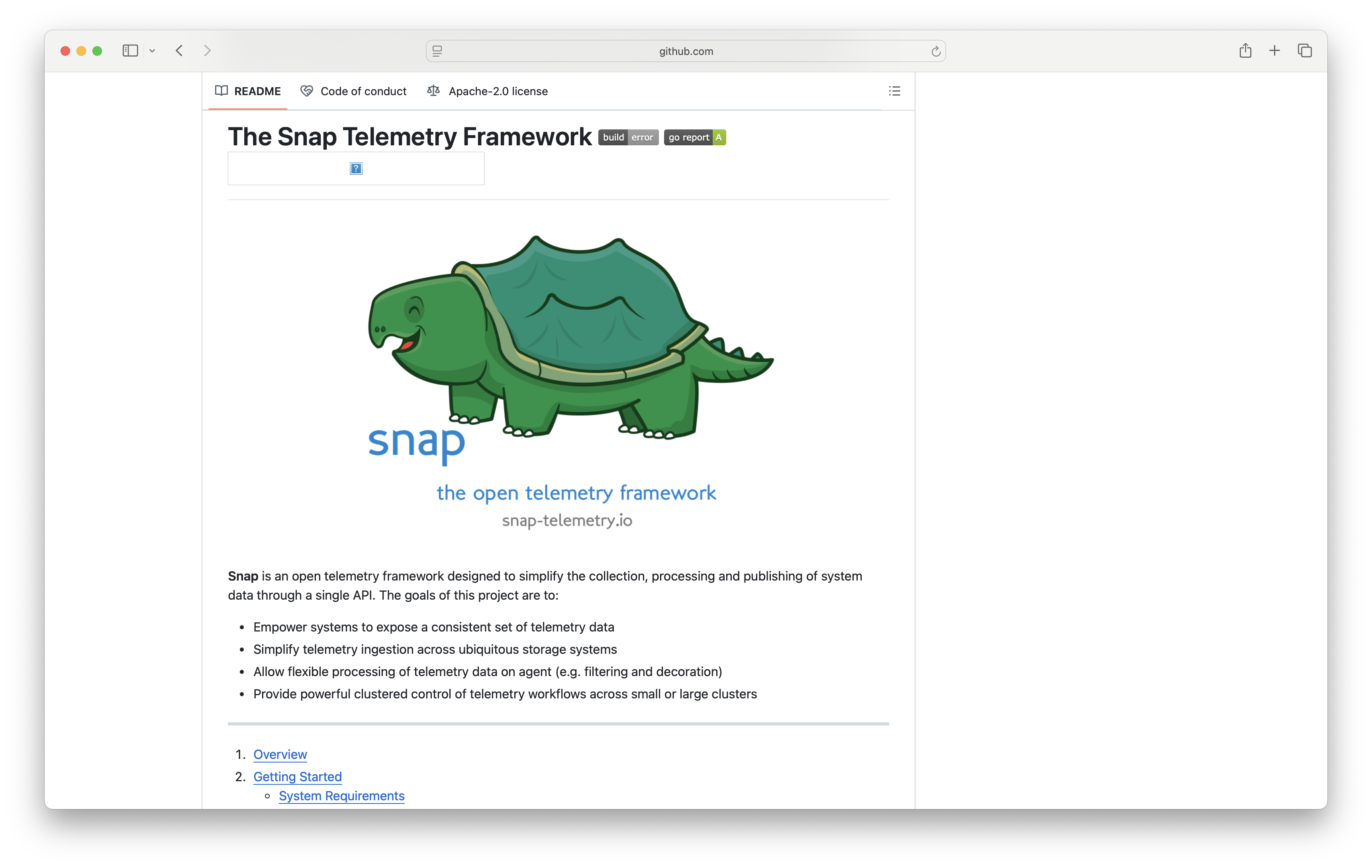 Snap-Telemetry